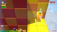 Break the giant bricks to find this lone ?-Block